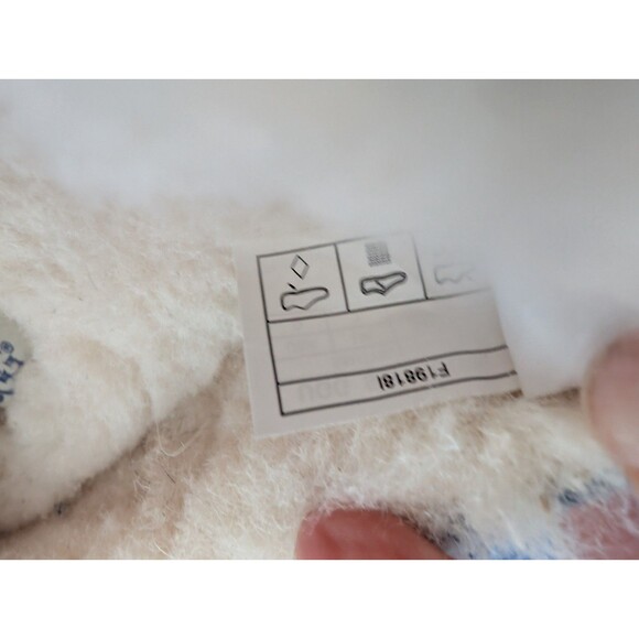 UGG Ansley Moccasin Slippers Blue Fur Lined Slip On Loafers Shoes Womens Size 9 - Picture 8 of 9